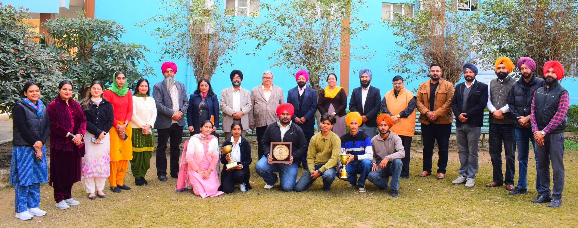 Best Actor at Punjabi University Patiala